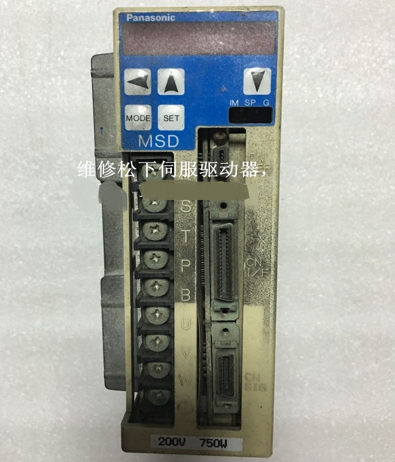 山东  烟台Panasonic松下MSD083C2X伺服驱动器维修 松下MSD083C2X驱动器维修